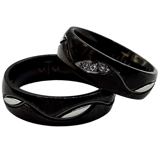 Koop Verlovingsring Edgarda in 0.32 Karaat Rond geslepen 9K Wit & Rood