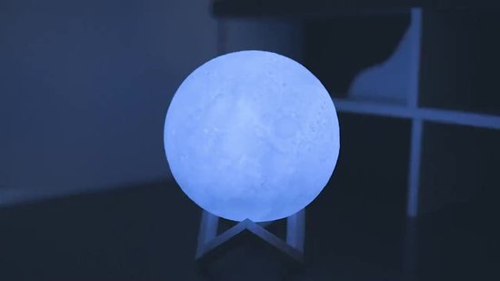 Veilleuse LED sur secteur, Blue moon