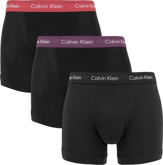 Calvin Klein lot de 3 caleçons boxer B-RHONE/ CHARCOAL/ ORANGE | bol
