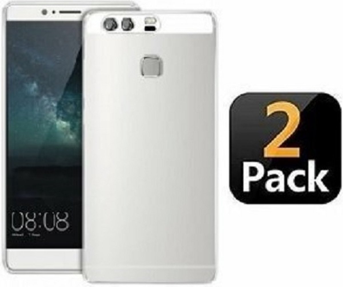 Huawei P9 Hoesje Siliconen TPU Transparant 2x