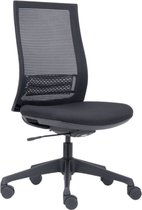 Office Hero® Admire Ergonomische Bureaustoel - Bureaustoelen voor Volwassenen - Zonder armleuningen - Gemonteerd geleverd - Zwart