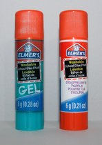 Elmer's Lijm Stiften ( Elmers Glue Sticks ) Gel & Disappearing 8g & 6g