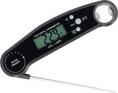 Vleesthermometer | Snel, compact, waterdicht & uitklapbaar | Kookthermometer | Kerntemperatuurmeter | Keuken thermometer