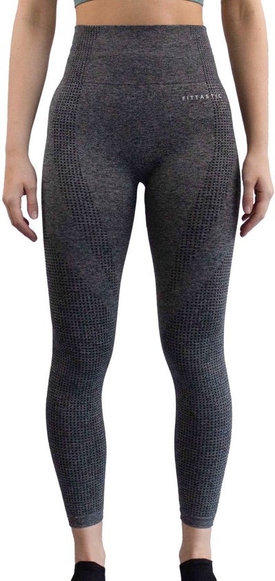 Fittastic Sportswear - Grijze sportlegging dames - Sportkleding dames -  Sportbroek