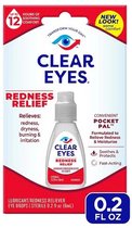 Clear Eyes Oogdruppels “Redness Relief”​ - Tegen Rode Ogen - Geïrriteerde Ogen - Droge Ogen - Brandende Ogen