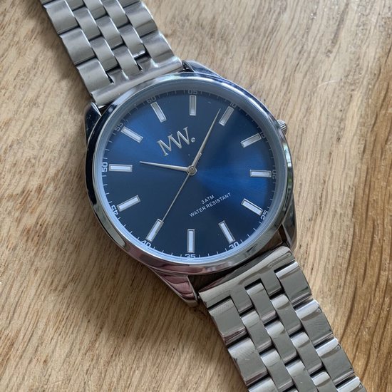 Meyewatch RC Montre Homme Argent