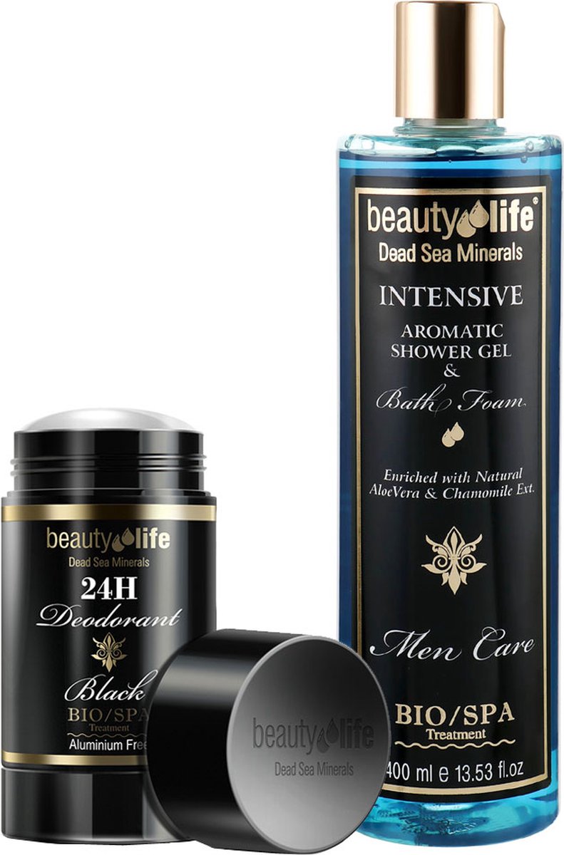 Bad- Douchegel & Deodorant voor Mannen - Authentic Dead Sea Cosmetics™