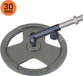 Landmine steun voor lange halters 30mm – fitness barbell roeigreep - halterstang pivot post - Squat en rugtrainer