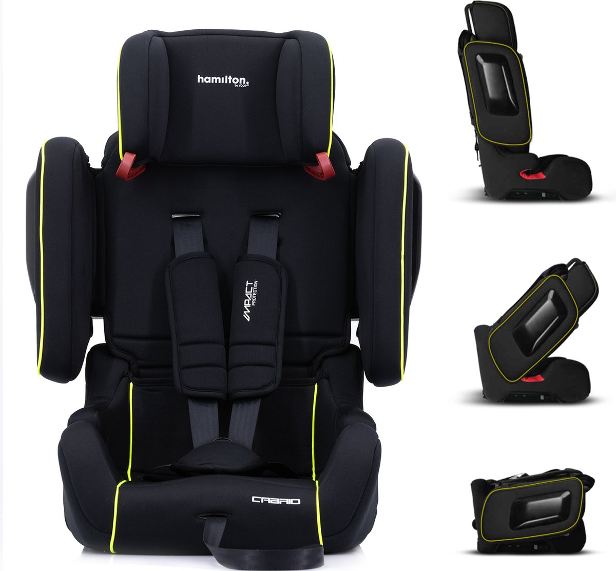 Hamilton by Yoop Cabrio Premium opvouwbare Autostoel Veilig