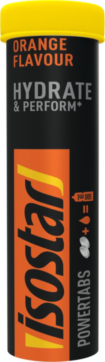 Isostar Hydrate & Perform - Powertabs - Sinaasappel - 6 x 500 ml van Merkloos — afbeelding 2