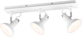 Trio leuchten - LED Plafondspot - E14 Fitting - 3-lichts - Rechthoek - Wit - Aluminium