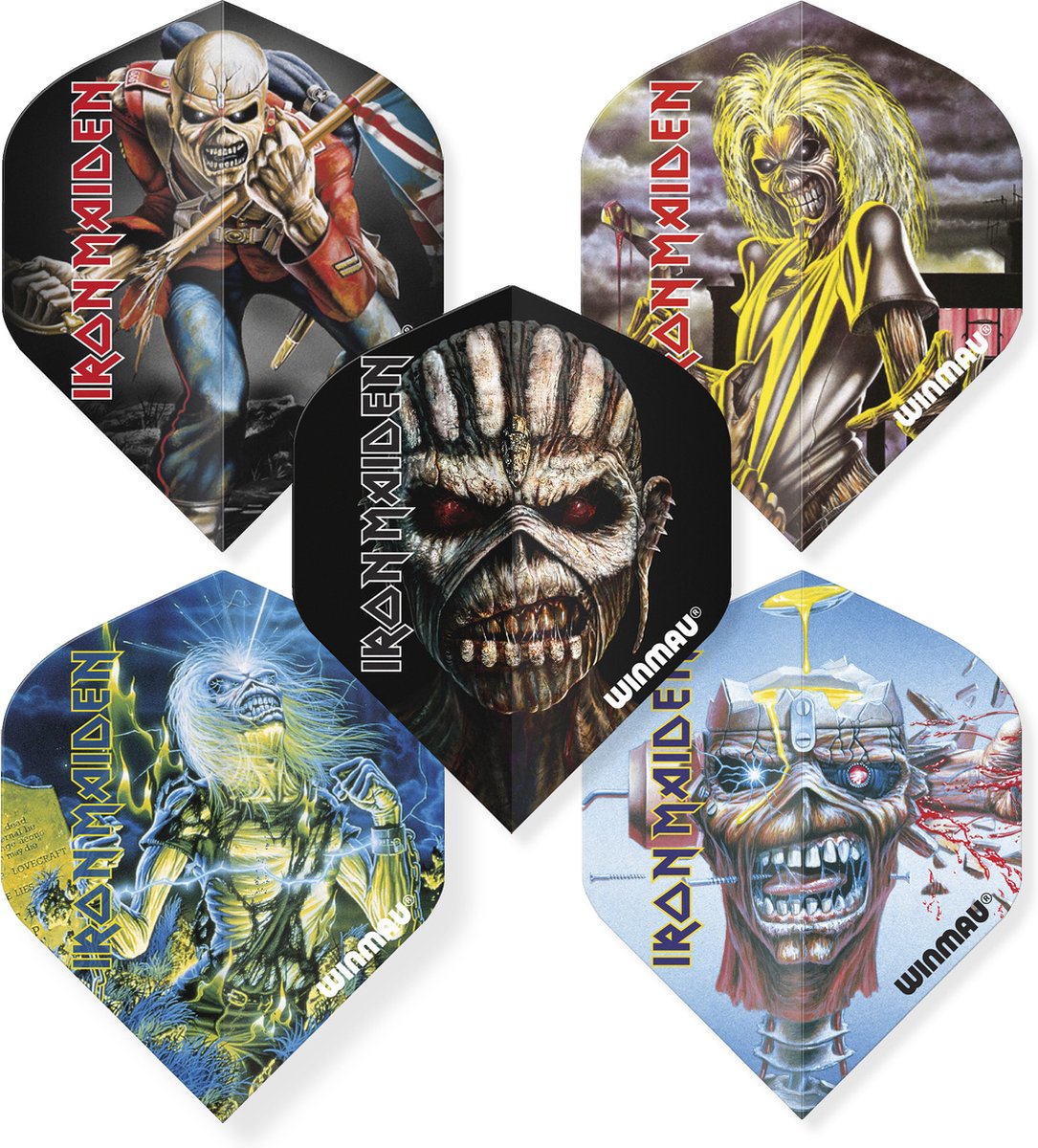 WINMAU - Iron Maiden Dartvluchten Verzameling
