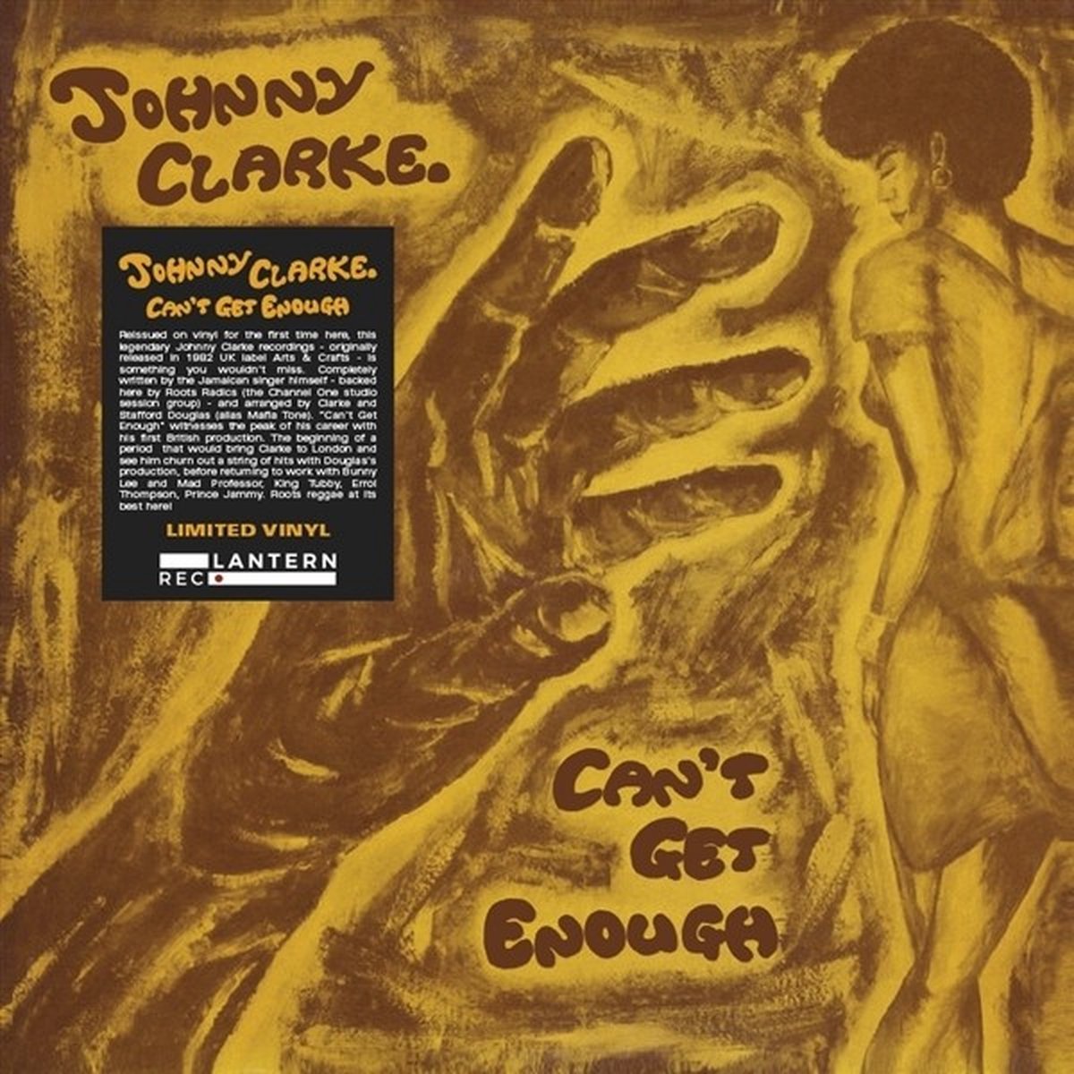 Johnny Clarke - Can't Get Enough (LP) (Limited Edition) (Remastered)