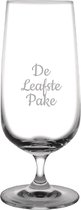 Gegraveerde bierglas op voet 41cl De Leafste Pake