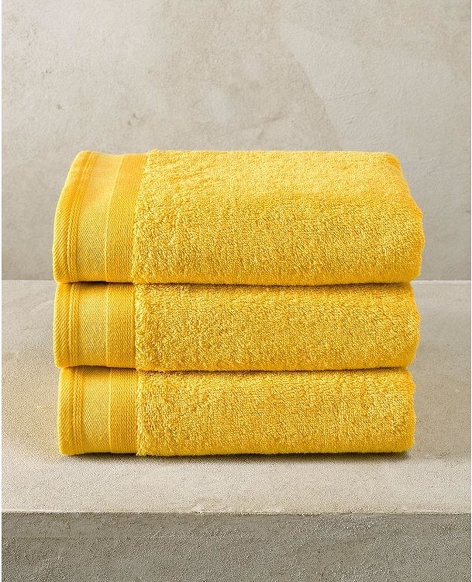 De Witte Lietaer Excellence Dark Lemon Handdoek 50/100