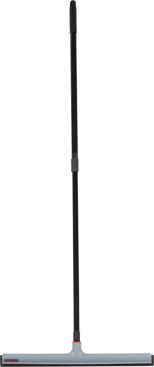 Prolife - P55-EVA - Vloertrekker 55 cm + 140 cm steel - zwart - trekker douche - vloertrekker met steel - douchewisser