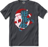 Ho ho ho Santa - T-shirt - Femme - Gris souris - Taille L