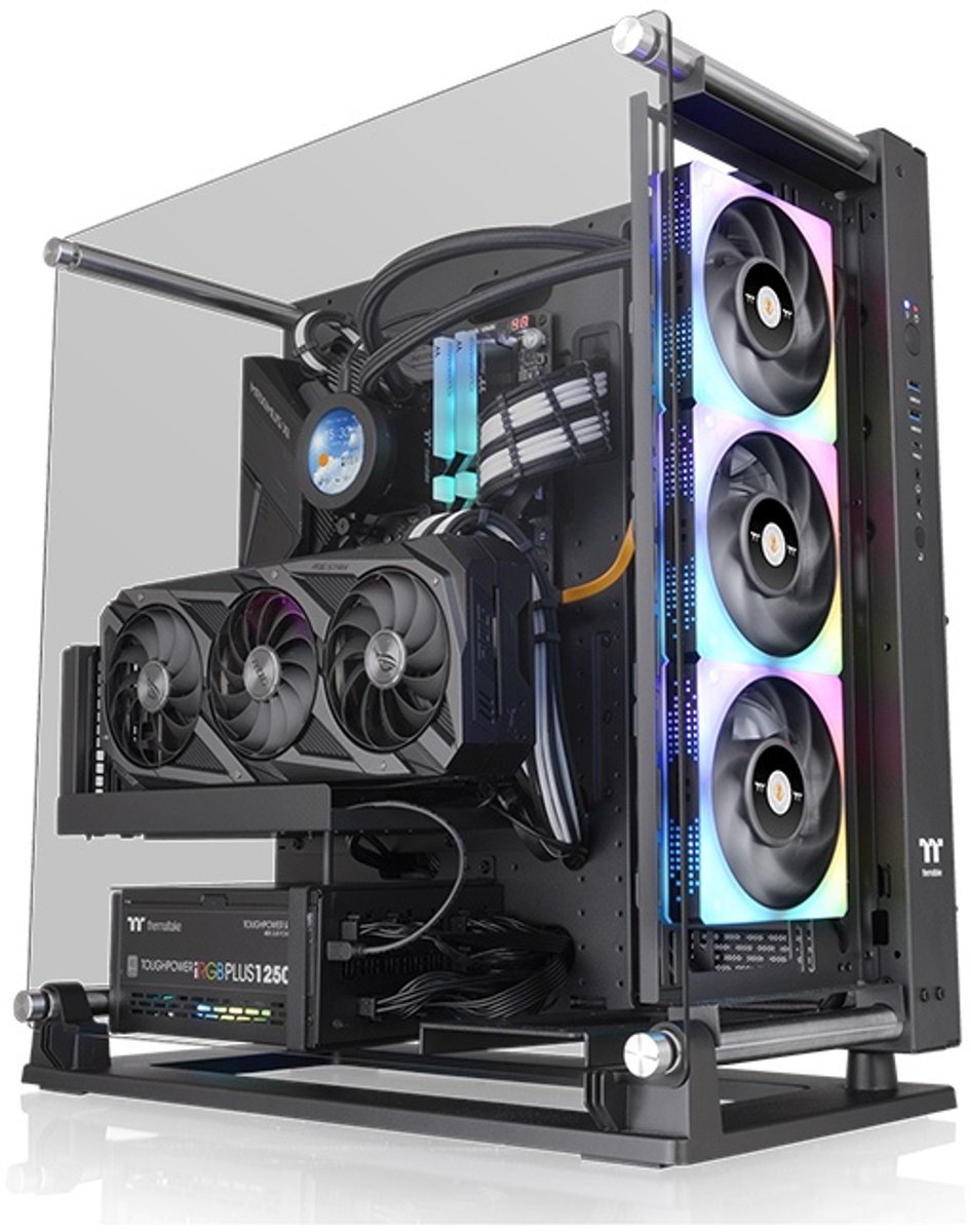 Thermaltake Core P3 TG Pro Midi Tower Zwart