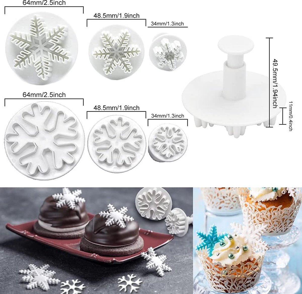 Koekjes Vormen – Uitsteekvormpjes - Cookie cutter – Cookie form – Set van koekjes vormen