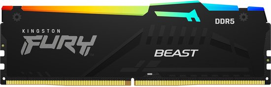 RAM Memory Kingston Fury Beast RGB CL40 5600 MHz 32 GB DDR5