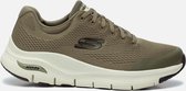 Skechers Arch Fit sneakers groen Textiel - Heren - Maat 48.5