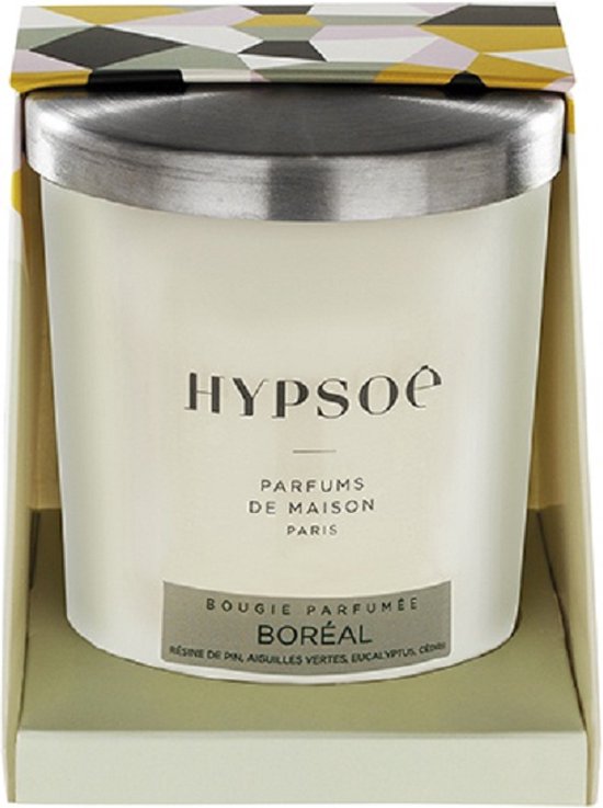 Geurkaars Boréal van het Franse merk Hypsoé - 200 gram Kerst geur