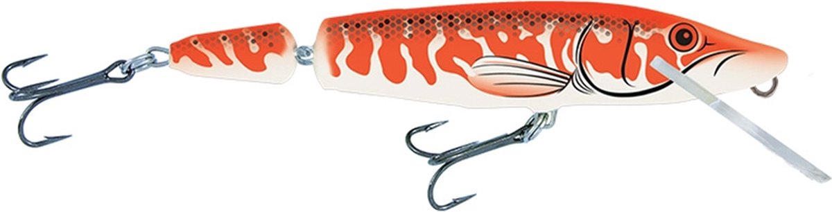 Salmo pike jointed floating - 13 cm - albino pike