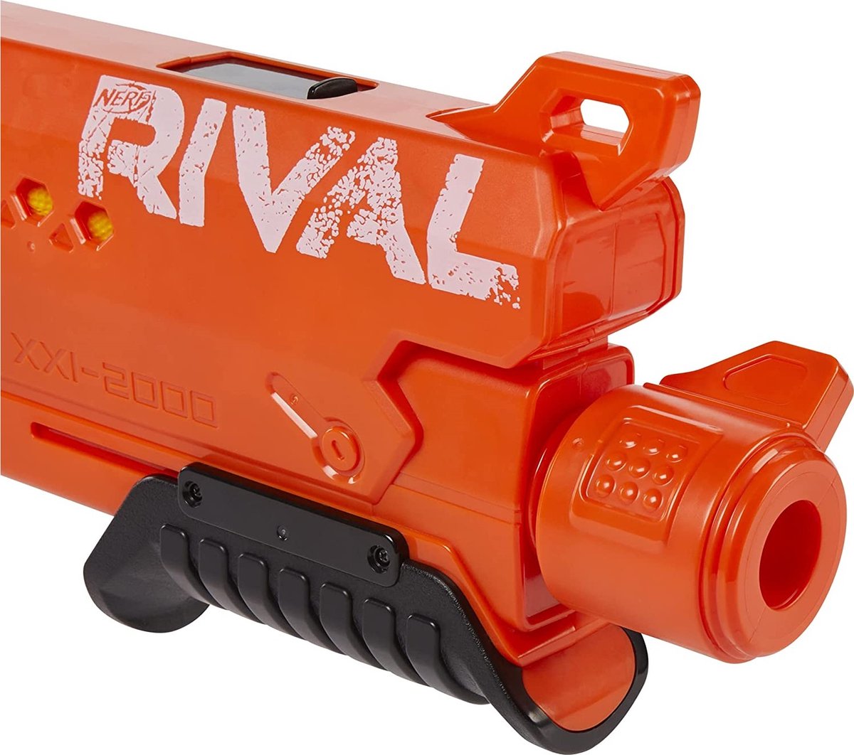 NERF Rival Curve Shot Sideswipe XXI-1200 - Blaster à Courbes Réglables, Tirs à 27,4 M/s