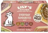 Lily's kitchen cat everyday favourites multipack kattenvoer 3x 8x85 gr
