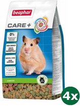 4x250 gr Care+ hamster