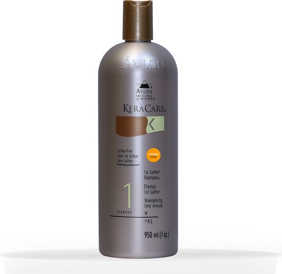 KeraCare 1st Lather Shampoo Sulfate Free 950ml