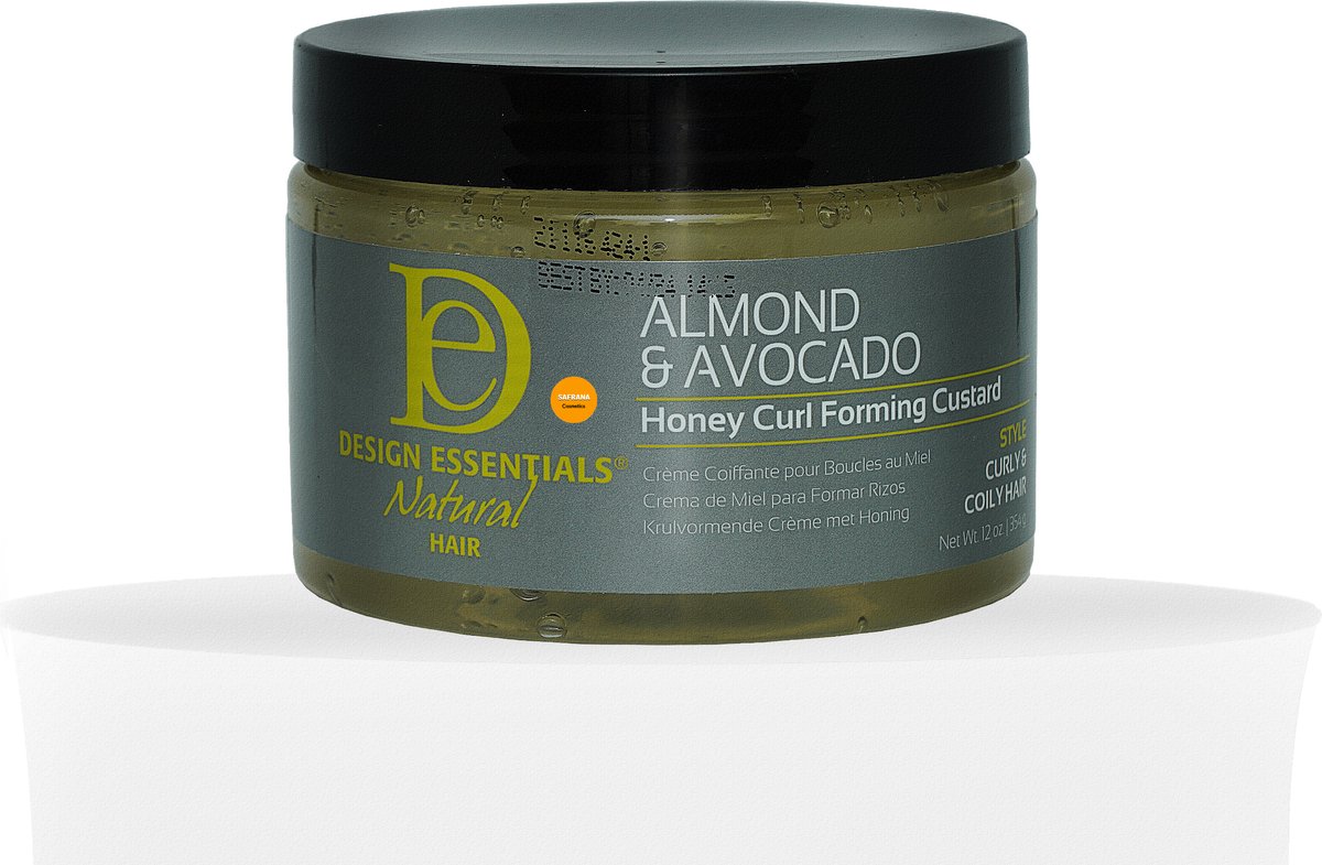 DESIGN ESSENTIALS HONEY ALMOND AVOCADO CURL FORMING CUSTARD