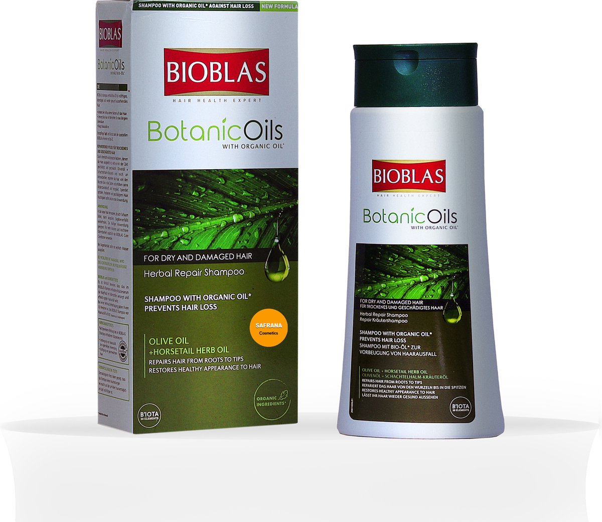 Bioblas Botanic Oils - Shampoo - Fijn, Zwak & Beschadigd Haar - 360ml