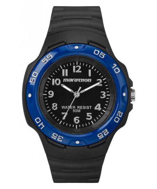 Timex Marathon TW5M21200 - Zwarte Wijzerplaat - Quartz -  Herenhorloge