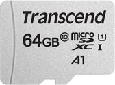 Transcend 64GB micro SD Class 10 U1 300S geheugenkaart