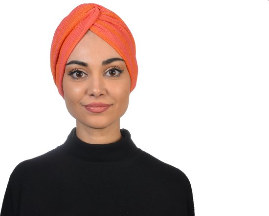Handgemaakte - Hijab - Muts - Chemo muts - Turban - Tulband - Hoofddoek - Geknoopte hoed