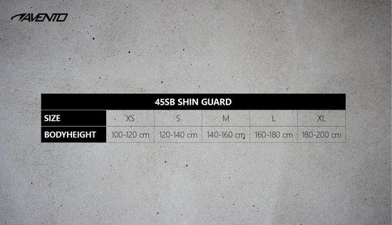 Protège- Protèges-tibias Avento - Avec chaussette - Zwart/ Argent - Taille M