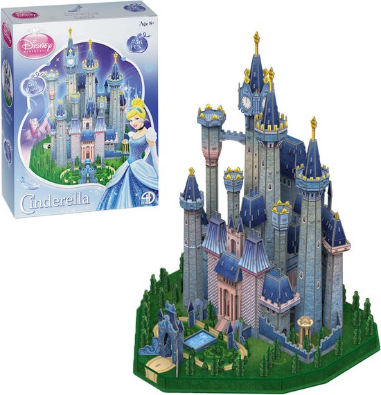 Casse-tête 3D Château de Cinderella Disney 356 pcs | bol.com