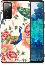 Dierenprint Telefoonhoesje geschikt voor Samsung Galaxy S20 FE Pink Peacock