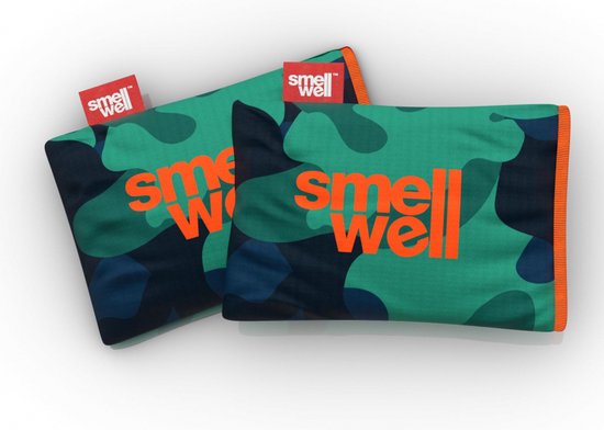 SmellWell Active - Rafraîchisseur de chaussures et d'équipement - Camo Green