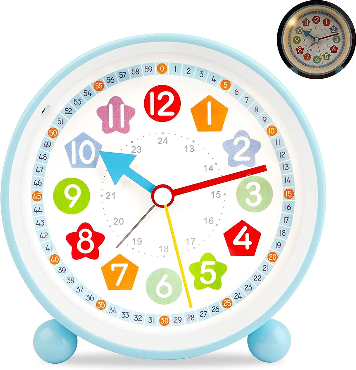 Wekker voor kinderen Meisjes Jongens Wekker Alarm clock for