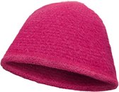 Bucket Hat Soft Roze - Nieuwe Stijl Vissershoedje Hoedje Muts Winter