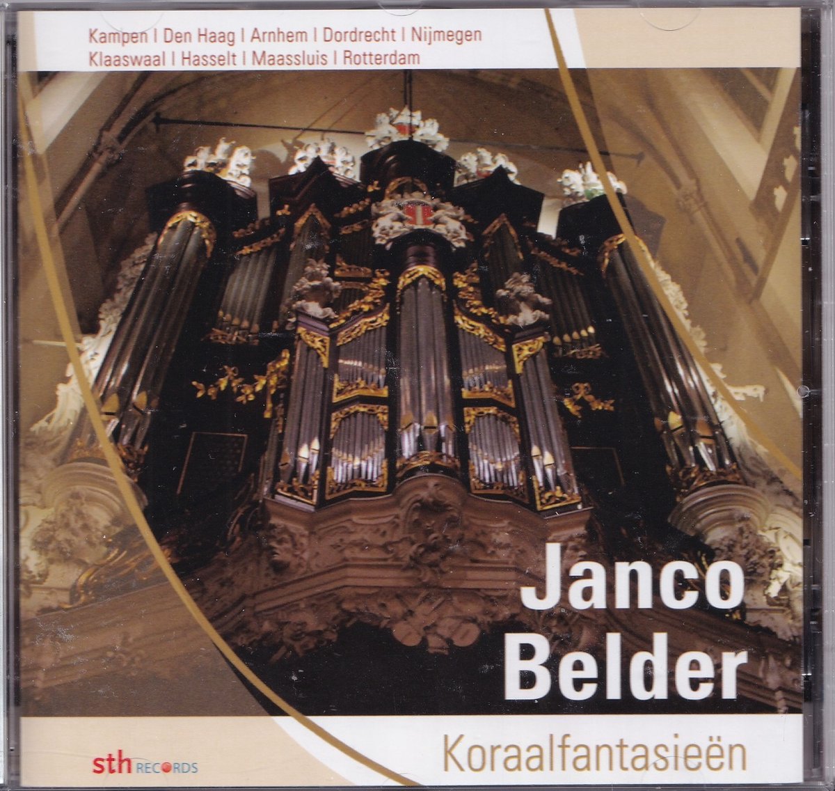 Koraalfantasieen - Janco Belder bespeelt diverse orgels