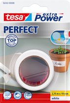 Tesa Extra Power Perfect Tape - Wit - 2,75 m x 19 mm