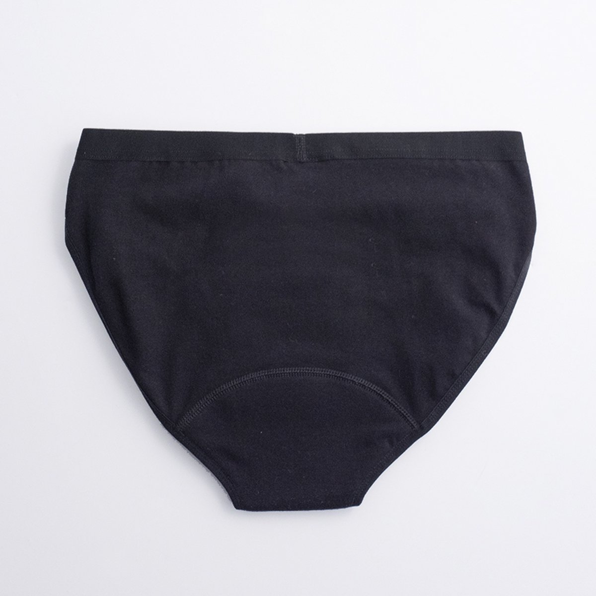 ImseVimse - Imse - menstruatieondergoed - Bikini model period underwear - matige menstruatie - L - eur 44/46 - zwart