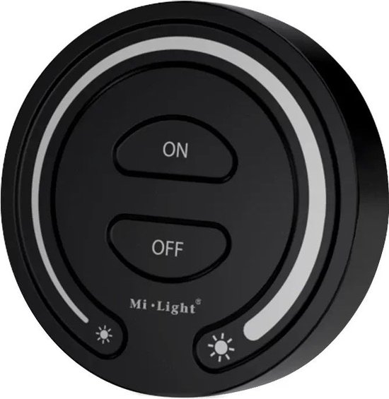 Mi-Light Mi-Boxer - (FUT087) - 1-Zone Single Color touch dimmer afstandsbediening - (Batterijen niet inbegrepen) - Zwart