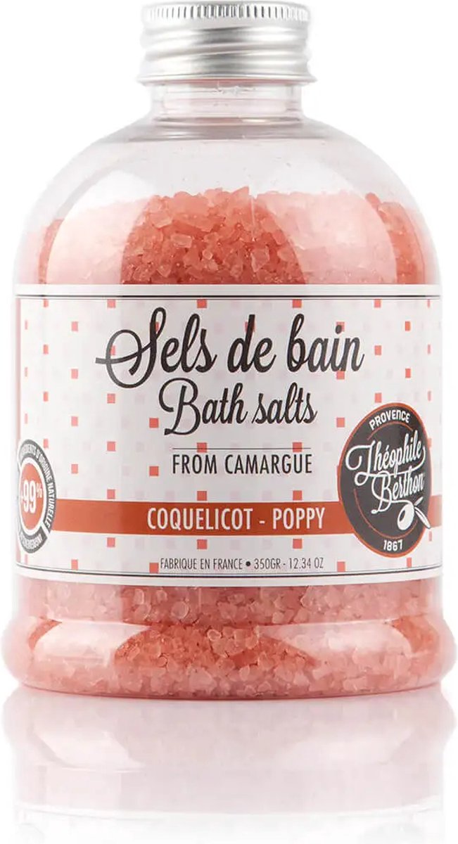 Badzout Camargue papaver poppy parfum - 350 gram - Zuid Frankrijk
