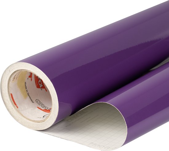 Plakfolie - Oracal - Violet – Glanzend – 117 cm x 5 m - Meubelfolie - Interieurfolie - Zelfklevend