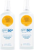 Bondi Sands - Sunscreen Lotion - Coconut - SPF50+ Spray - 2 Pak