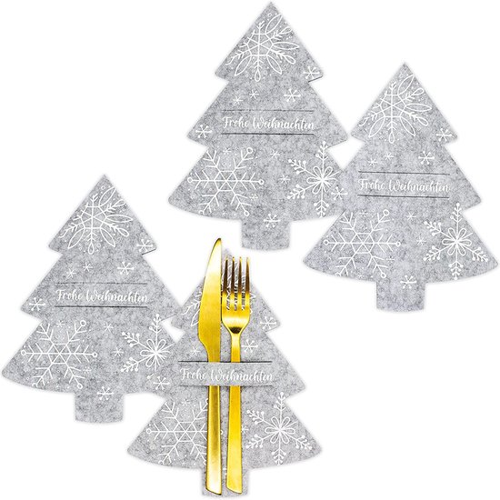 Papierdrachen Vilten onderzetters Kerstmis 2025 - wit - sterrenmotief - 8 stuks - hoogwaardige print - stijlvolle en feestelijke tafeldecoratie Papierdrachen Vilten onderzetters Kerstmis 2025 - wit - sterrenmotief - 8 stuks - hoogwaardige print - stijlvolle en feestelijke tafeldecoratie